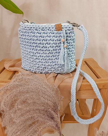 Torebka ze sznurka City bag - mgiełka, Damariz