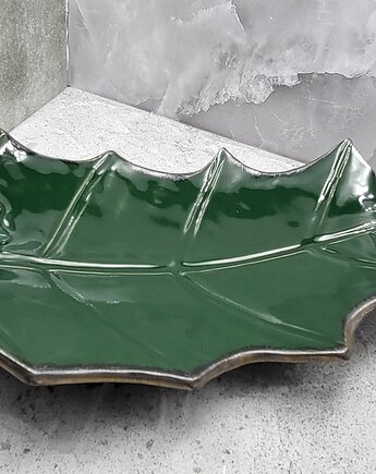 Ceramiczna świąteczna patera, ArtByLeika
