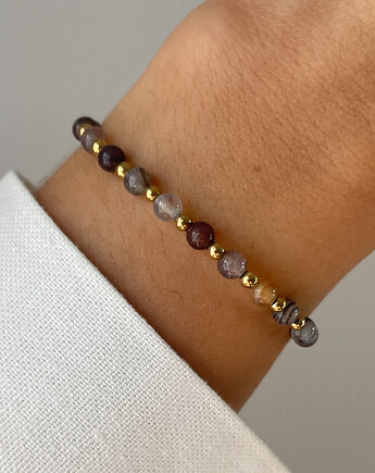 Bransoletka na gumce - Agat Botswana, Bring Biżuteria