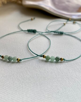 Minimalistyczna bransoletka ze Szmaragdem, Szmaragdowa Polana