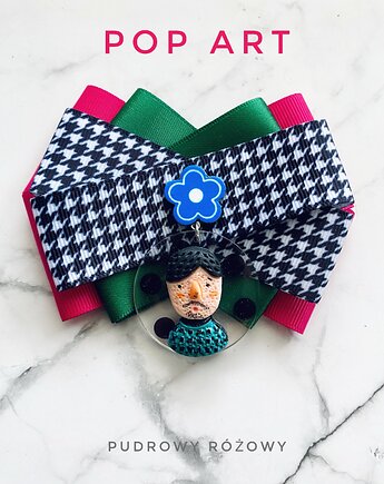 Nowa Kolekcja ART z postaciami 3d wyrwanymi z obrazu, Pudrowy Różowy