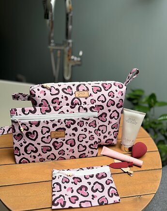 Komplet 3 kosmetyczek - idealny prezent walentynkowy, gucialoveskids