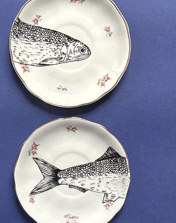 Ryby puzzle, arent plates