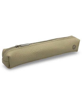 Etui na długopisy Piórnik skórzany tuba futerał Ecru Beżowy Parker Quality, Parker Quality