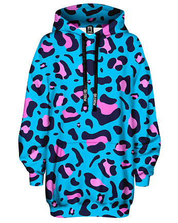 Bluza Oversize Tunika DR.CROW Panterka Blue, DrCrow