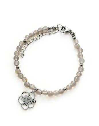 Bransoletka agat, kamienie naturalne, Colie