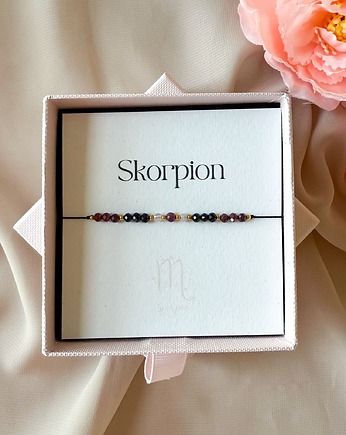 Bransoletka dla Znaku zodiaku SKORPION, Hey details