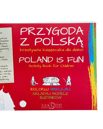 Przygoda z Polską - kreatywna książeczka, ZUZU TOYS