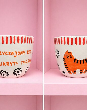 Kubek z kocim łobuzem z ukrytym tygrysem w sercu, Twarda Sztuka