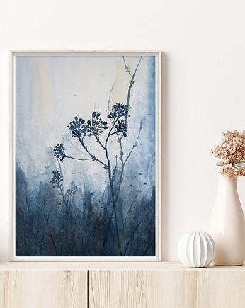 Oryginalna akwarela. Łąka A3, Malgorzata Domanska