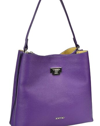 Torba skórzana  - shopper   (5739), BOSCCOLO