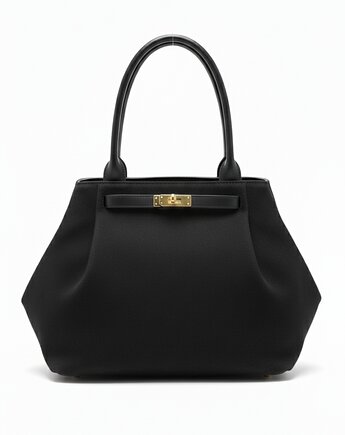 Torba trapezowa na ramię - LS07 czarna, Lanti