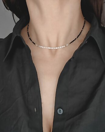 Turmalin z perłami, naszyjnik, Studio Gazela