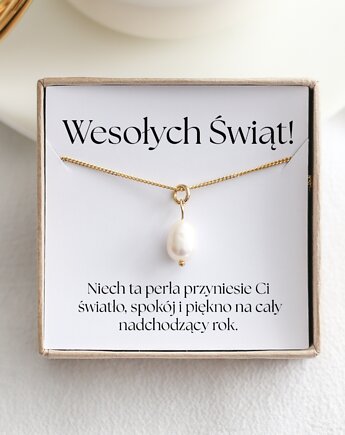 Wesołych Świąt, Naszyjnik z Perłą, Vinci Woman