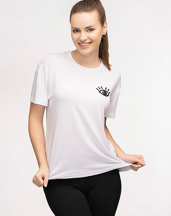 T-shirt do jogi AWAKEN - biały l/xl, Moonholi