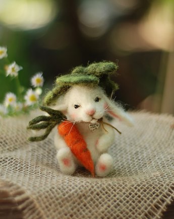Królik z marchewką, BoboLobo Handicraft