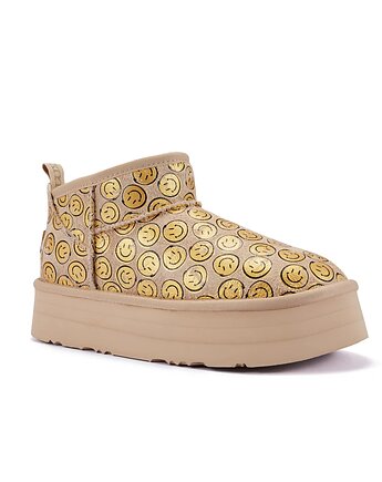 Cosy Ultra Short Platform BOOTS HAPPI, Australia Luxe