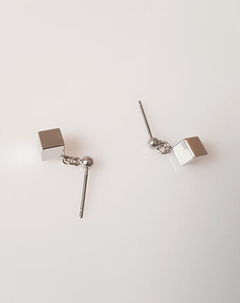 Kolczyki Silver Cubes, Mitsu