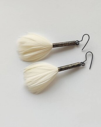 PIÓRKO kolczyki, Katarzyna Kaminska ART