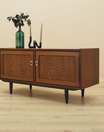 Duńska szafka dębowa z lat 70., Danish Modern, Przetwory design