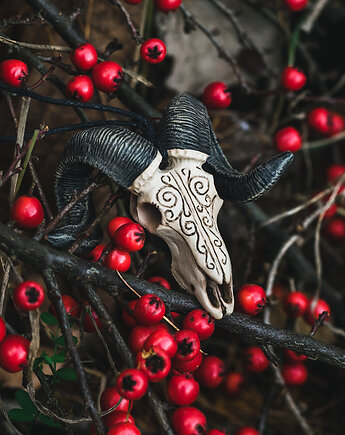 Wisior Czaszka Barana z Wzorem, Nest of Bones