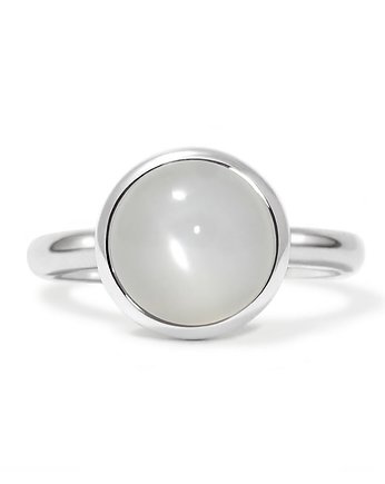 Candy - Srebrny pierścionek z kamieniem księżycowym, Kuźnia Srebra