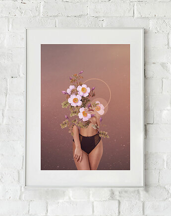 Plakat A3 - Zmysłowość, Kamila Lenarcik