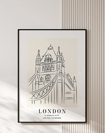Plakat LONDON, OKAZJE - Prezent na 50 urodziny