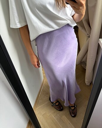 Spódnica Melody midi lavender, OSOBY - Prezent dla przyjaciółki