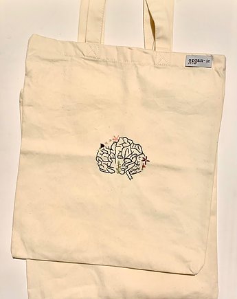 Haftowana ekotorba z wzorem mózgu, Organicstore