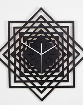 DEKORACYJNY ZEGAR AŻUROWY, ŚWIĘTA GEOMETRIA L ( 60 x 60 cm ), ORNAMENTI
