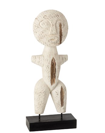 Figurka Primit 40cm drewno alabasia biała, OKAZJE - Prezent na Rocznice ślubu