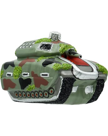 Bombka choinkowa: Czołg wojskowy duży, Syn Bombkarza