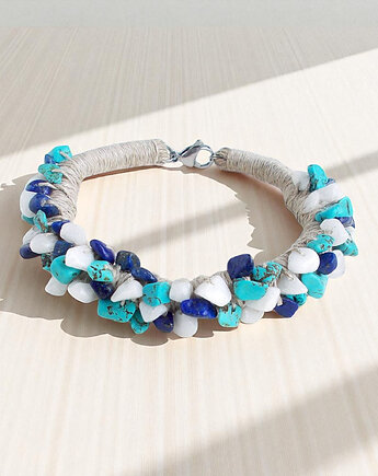 Blue Bransoletka lniana, galeria nuit