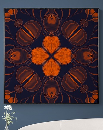 Physalis, autorski graficzny obraz, AAS Art Studio