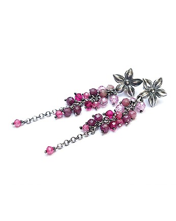 Kolczyki Spring flower vol. 2   /pink/ , Katia i krokodyl