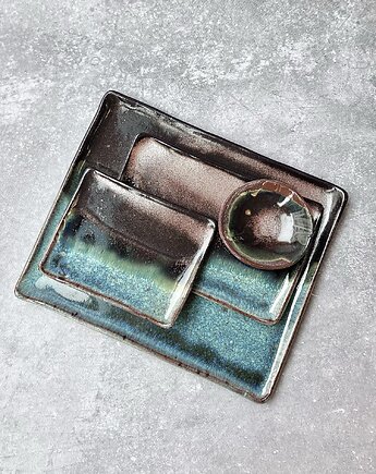 Talerz do sushi *Glow* 27 cm, Studio MGart