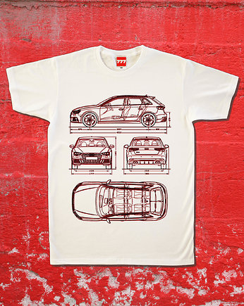 Koszulka AUDI RS3 tshirt, 777 Tshirts