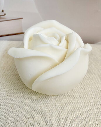 Świeca sojowa ekologiczna dekoracyjna "Rose" 100x95mm (duża), Coccola JEWELLERY