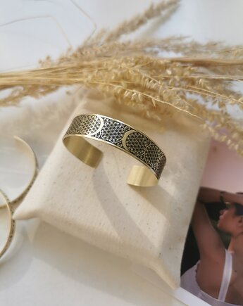 Bransoletka KWIAT ŻYCIA, CASTONI