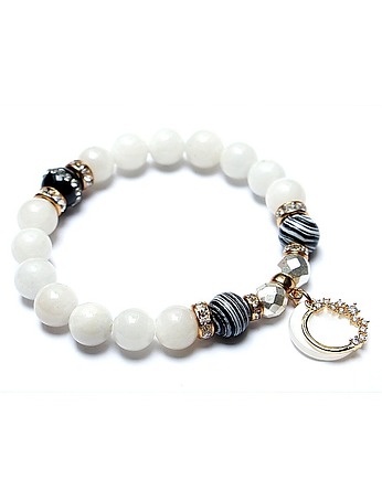 Black and white - bransoletka /12.09.25/, KiKa pracownia