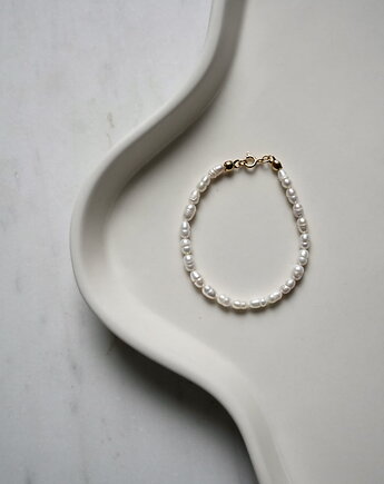 Bransoletka Mari perły naturalne elegancka, LEO jwlr