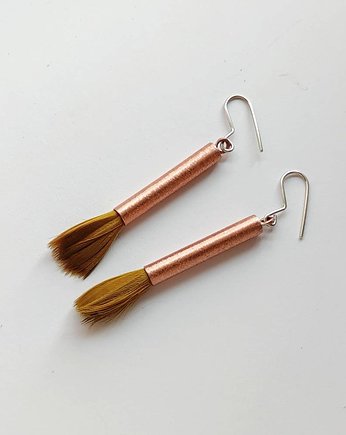 PIÓRKO kolczyki, Katarzyna Kaminska ART