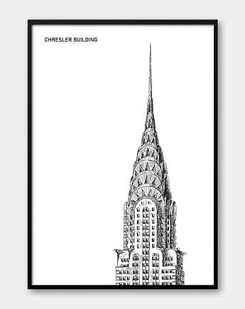 Plakat NOWY JORK - CHRYSLER BUILDING, Pracownia Och Art
