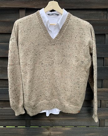 Sweter beżowy, NoToCo handmade