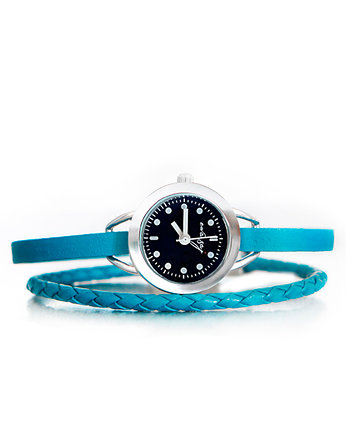 Summer simple  -zegarek turkusowy, OKAZJE - Prezenty na 18 dla syna