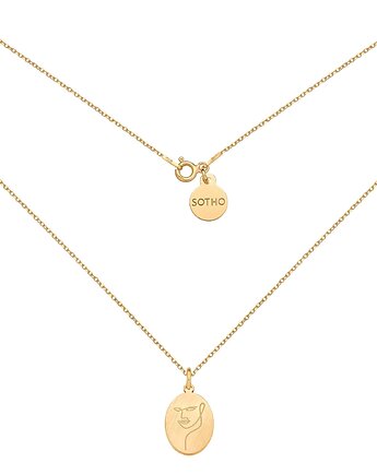 Złoty medalion Face N1, SOTHO