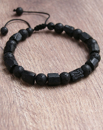 Ochronna bransoletka na wymiar TURMALIN III, kaktusia