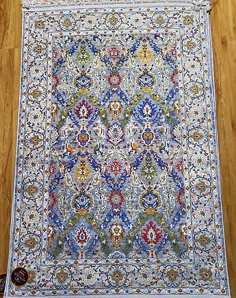 Turecki Dywan z Wzorami Kwiatowymi 120x180cm, Nilla Home