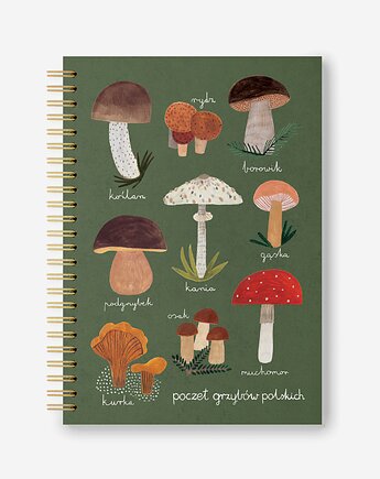 Zeszyt A5 Poczet Grzybów Polskich, LOVE POLAND DESIGN